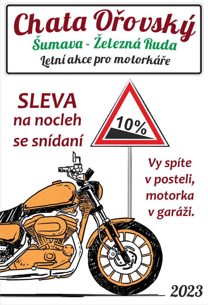 Motorky sleva 10%